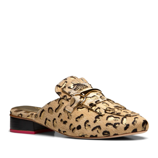 The Jayme in Gold Pony Hair