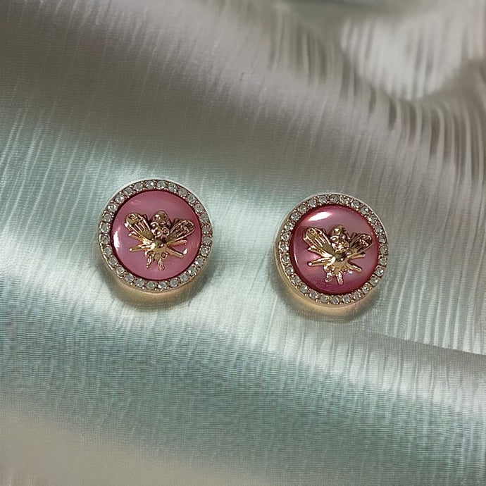 Gold & Pink bees