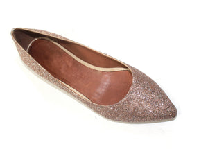Special Occasion Lynn Flat Glitter Shoe